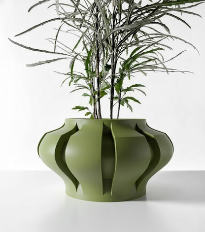 Ariko – Der elegante 3D-Pflanztopf in organischer Form