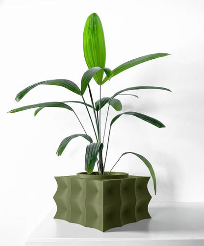 Averth Pflanztopf – Kubische Wellen mit Charakter