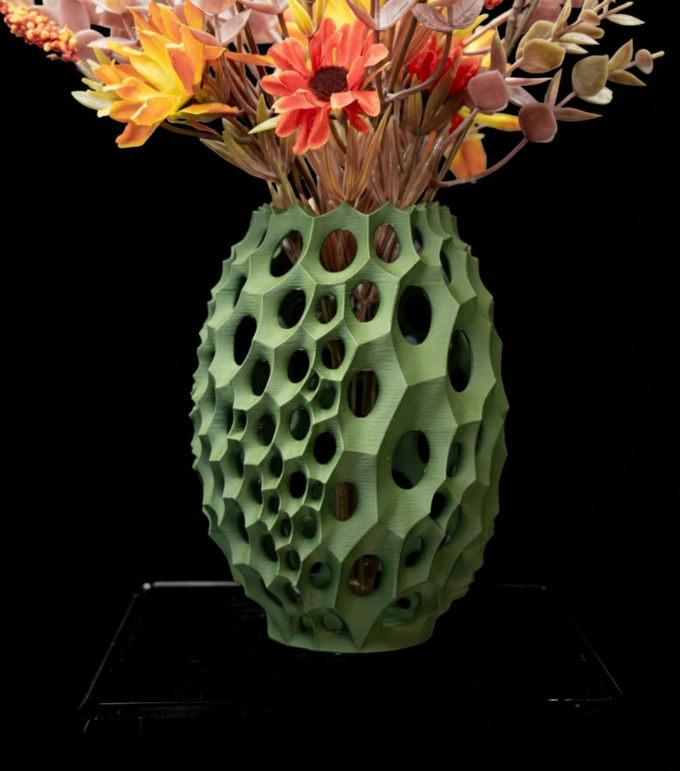 Vase "Virus 2.0" – Futuristische Kunst in organischer Form