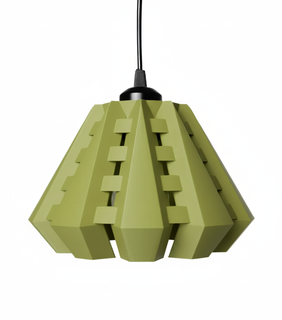 "Aniko" – Moderne 3D-gedruckte Pendelleuchte
