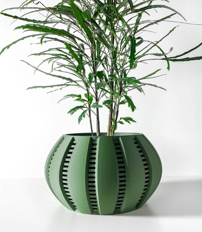 Balu 3D Pflanztopf – Modernes Design trifft strukturierte Eleganz