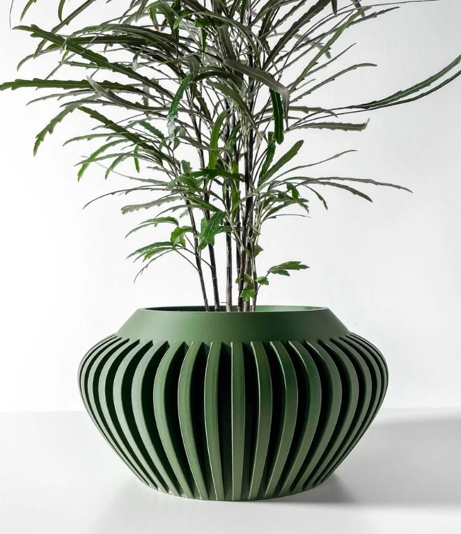 Caios Pflanztopf – Architektonische Eleganz im 3D-Design