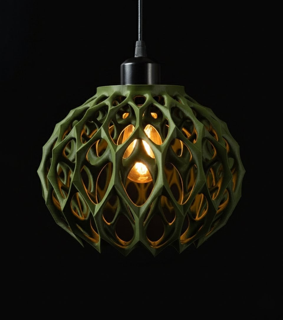 "Invader Pendant" – Lichtskulptur für moderne Räume