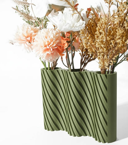 Vase „Bora Triple Vase“ – Stilvolle Struktur für mehr Blütenpracht