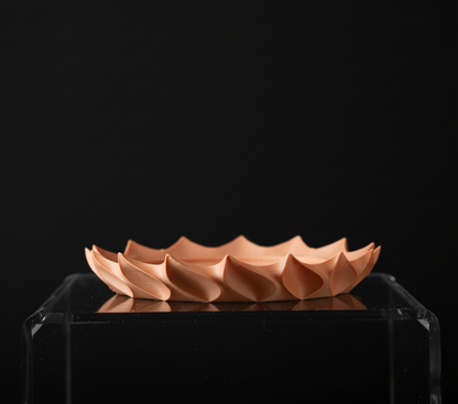 "Gedrehter" Untersetzer – Funktion trifft auf Design