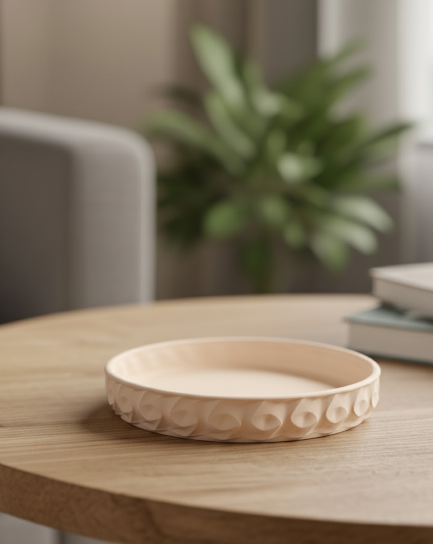 Pflanztopfuntersetzer Hexa – geometrisch, modern, zeitlos