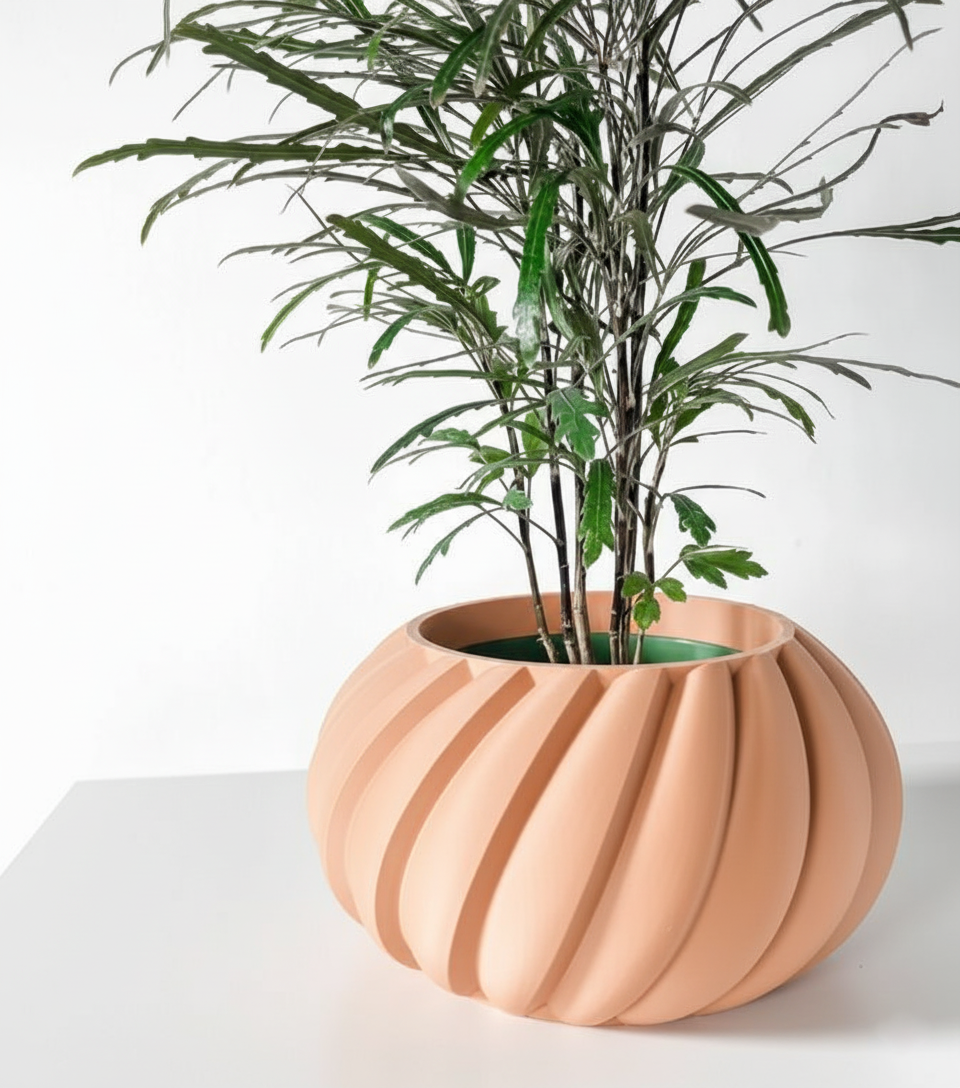 Oro 3D Pflanztopf – Dynamische Form trifft modernes Design