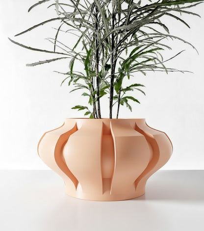 Ariko – Der elegante 3D-Pflanztopf in organischer Form