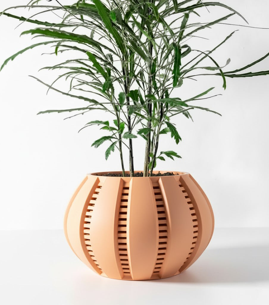 Balu 3D Pflanztopf – Modernes Design trifft strukturierte Eleganz