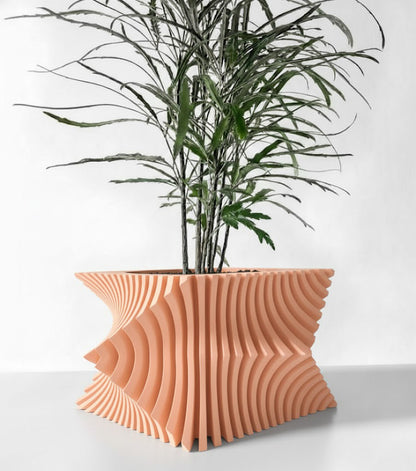 Anio – Der dynamisch verdrehte 3D Pflanztopf