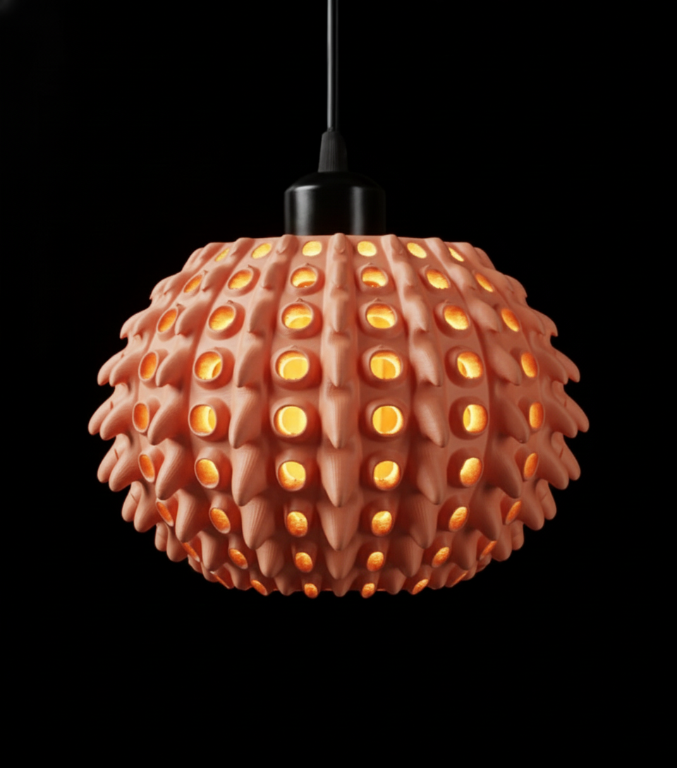 "Barnacle" Pendelleuchte – organisches Design mit markanter Struktur