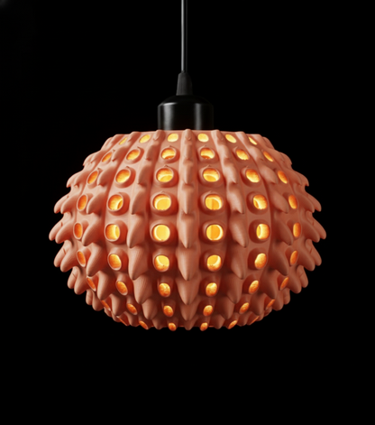 "Barnacle" Pendelleuchte – organisches Design mit markanter Struktur