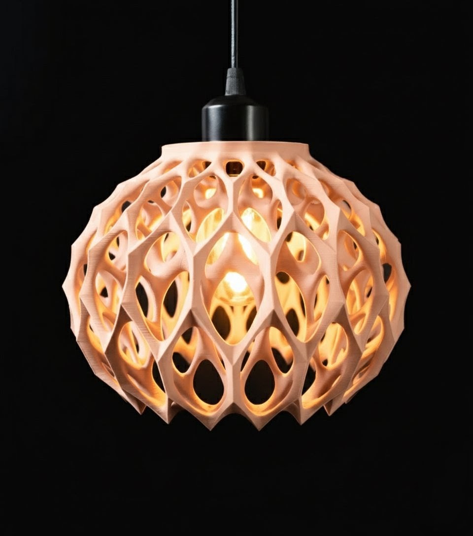 "Invader Pendant" – Lichtskulptur für moderne Räume