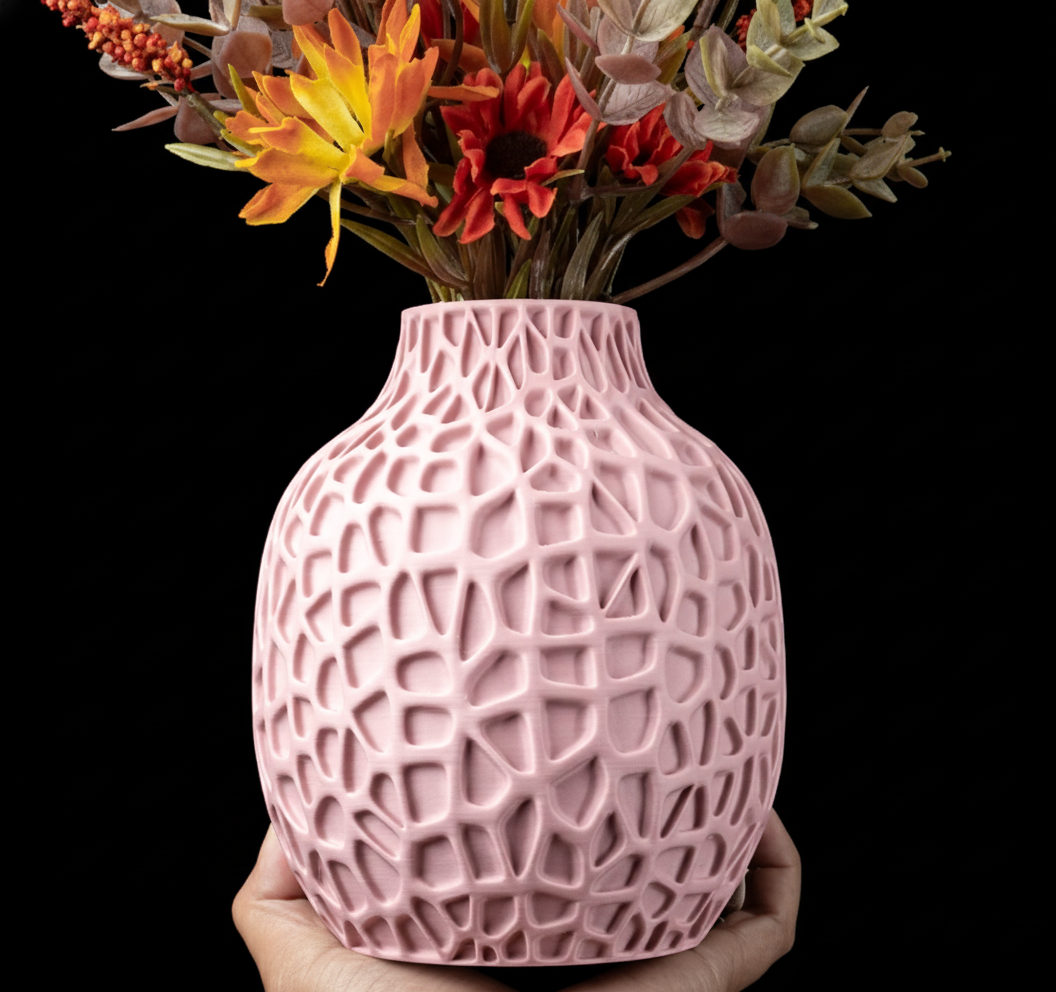 Vase "Lunex" – Kunstvoll gefertigt in steinähnlicher Optik