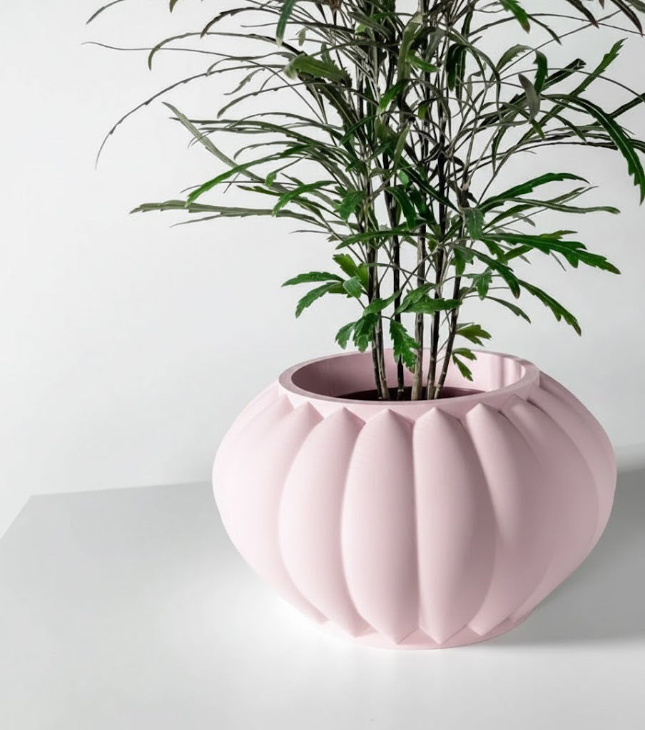 Bunos 3D Pflanztopf – Skulpturales Design für stilvolle Pflanzenpräsentation