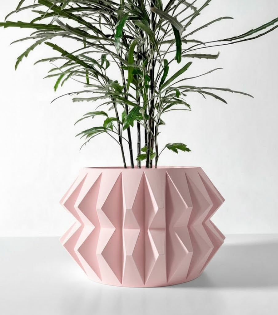 Almin 3D Pflanztopf – Geometrische Eleganz in Vollendung