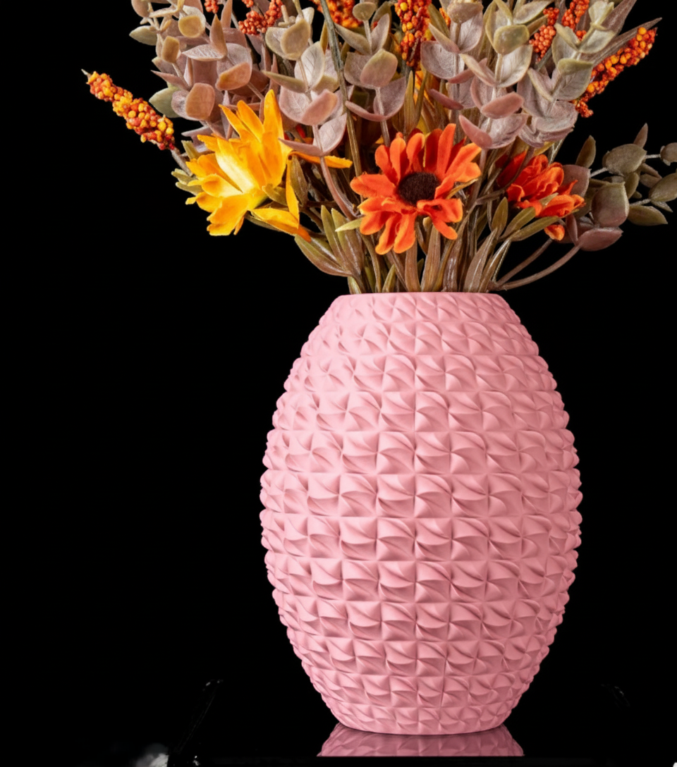 Vase "Sando" – Struktur trifft auf Eleganz