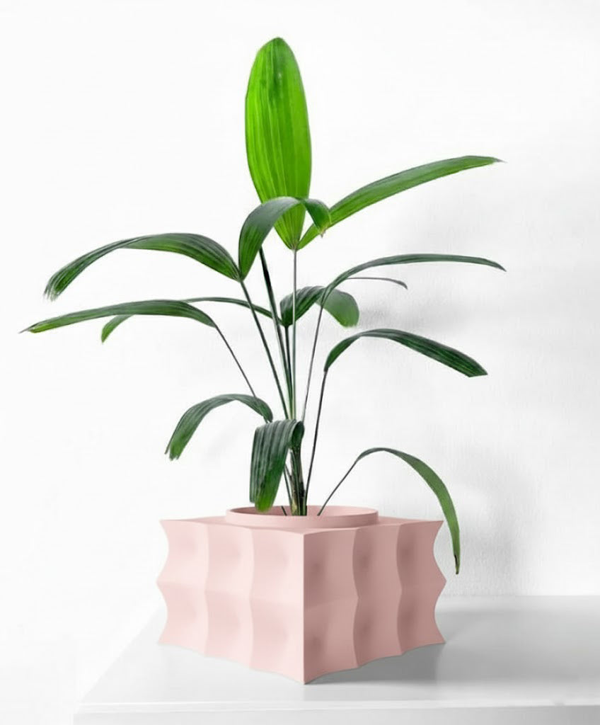 Averth Pflanztopf – Kubische Wellen mit Charakter