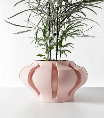 Ariko – Der elegante 3D-Pflanztopf in organischer Form