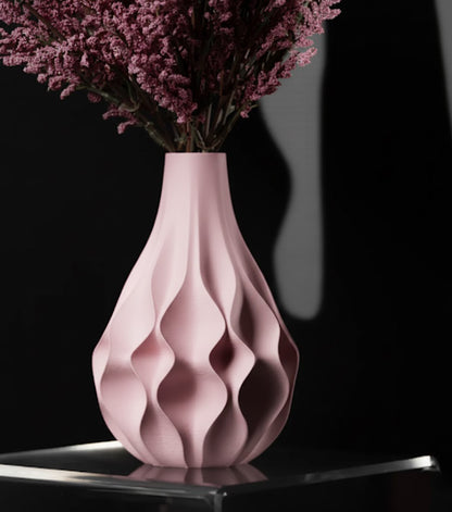 Vase" Abyssal Flower"  – Tiefenstruktur für starke Akzente