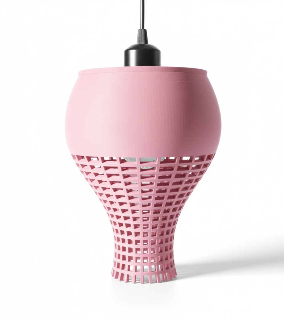 "Kata Pendelleuchte" – Modernes Design mit filigraner Gitterstruktur