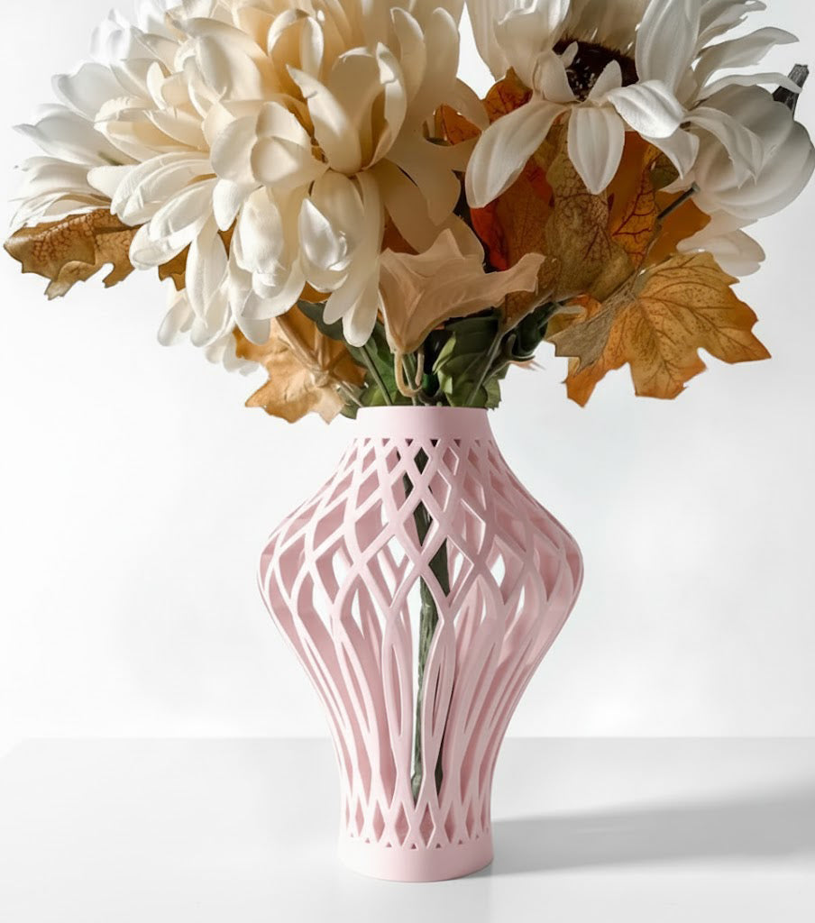 Vase „Alano-Vase“ – Eleganz im modernen Gitterdesign