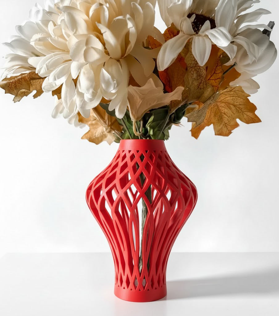 Vase „Alano-Vase“ – Eleganz im modernen Gitterdesign