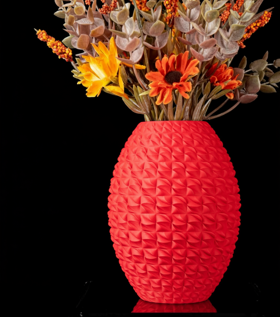 Vase "Sando" – Struktur trifft auf Eleganz