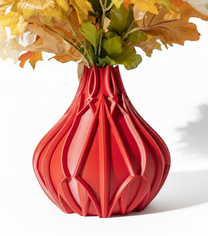 Vase „Arvin-Vase“ – Kunstvolle Dynamik in Form