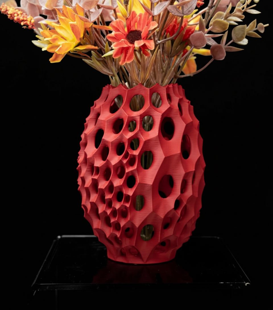 Vase "Virus 2.0" – Futuristische Kunst in organischer Form