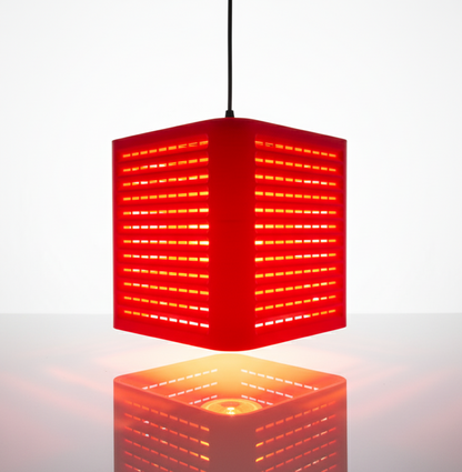 "Coro" – 3D-gedruckte Designleuchte mit klarer Linienführung und moderner Struktur