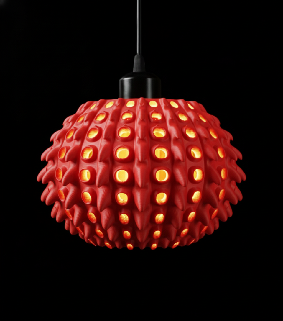 "Barnacle" Pendelleuchte – organisches Design mit markanter Struktur