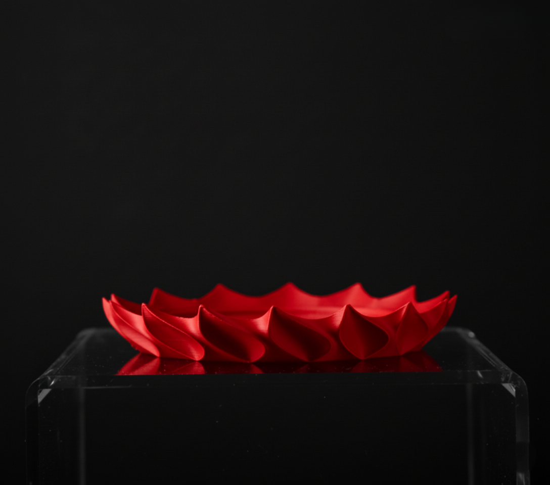 "Gedrehter" Untersetzer – Funktion trifft auf Design