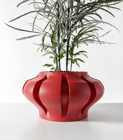 Ariko – Der elegante 3D-Pflanztopf in organischer Form