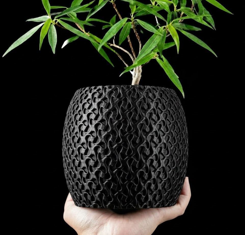 Ringa Pflanztopf – organische 3D-Ästhetik für moderne Räume
