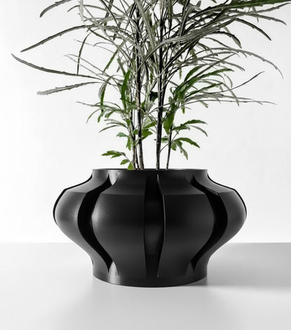 Ariko – Der elegante 3D-Pflanztopf in organischer Form