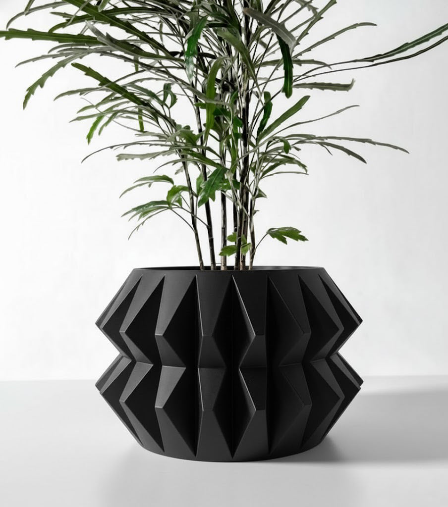 Almin 3D Pflanztopf – Geometrische Eleganz in Vollendung