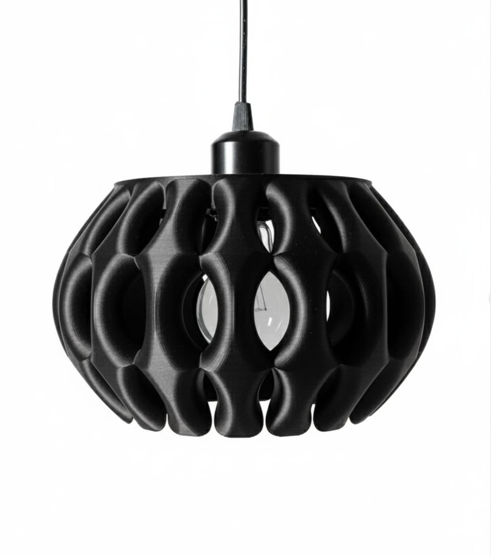 "Xiomu" Lampenschirm – Futuristisches Design mit organischer Struktur