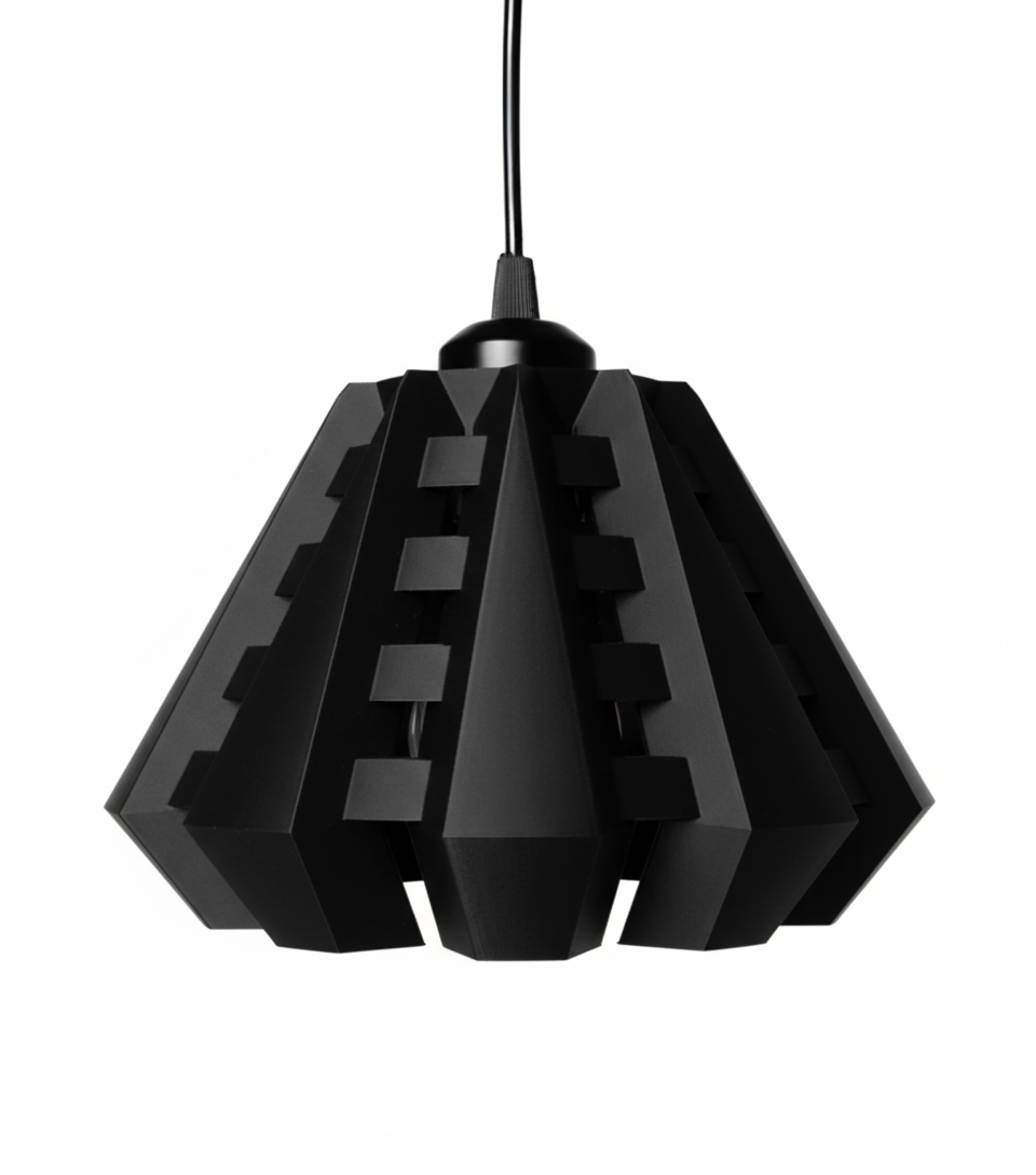 "Aniko" – Moderne 3D-gedruckte Pendelleuchte