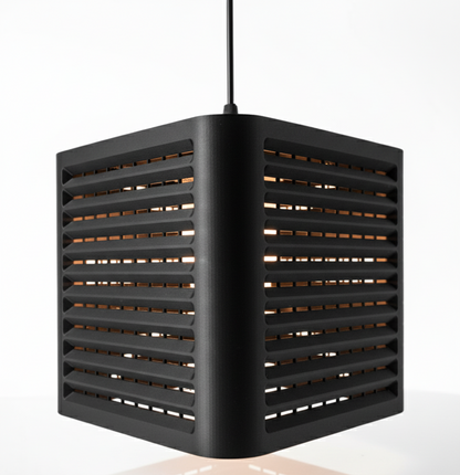 "Coro" – 3D-gedruckte Designleuchte mit klarer Linienführung und moderner Struktur