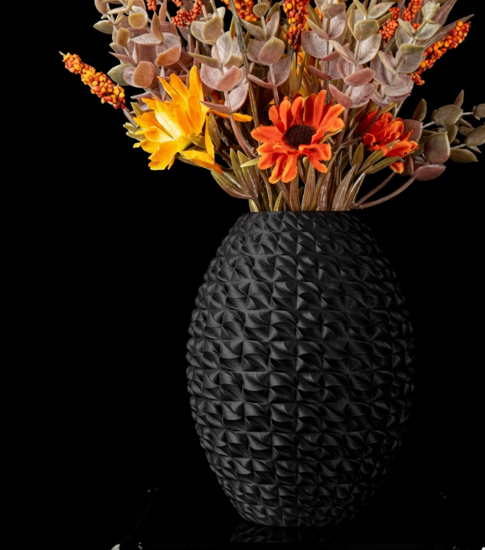 Vase "Sando" – Struktur trifft auf Eleganz