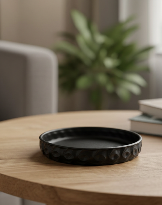 Pflanztopfuntersetzer Hexa – geometrisch, modern, zeitlos