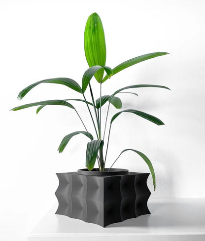 Averth Pflanztopf – Kubische Wellen mit Charakter