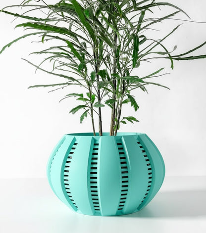 Balu 3D Pflanztopf – Modernes Design trifft strukturierte Eleganz