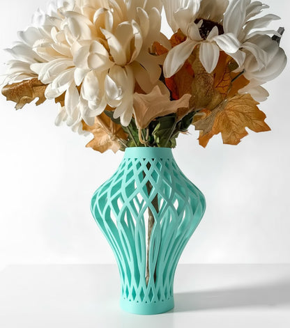 Vase „Alano-Vase“ – Eleganz im modernen Gitterdesign