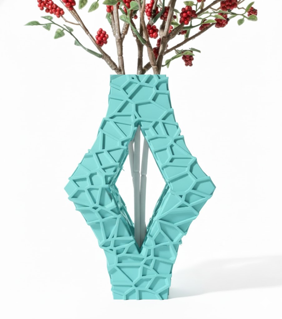 Vase „Avari-Vase“ – Geometrie trifft auf Eleganz