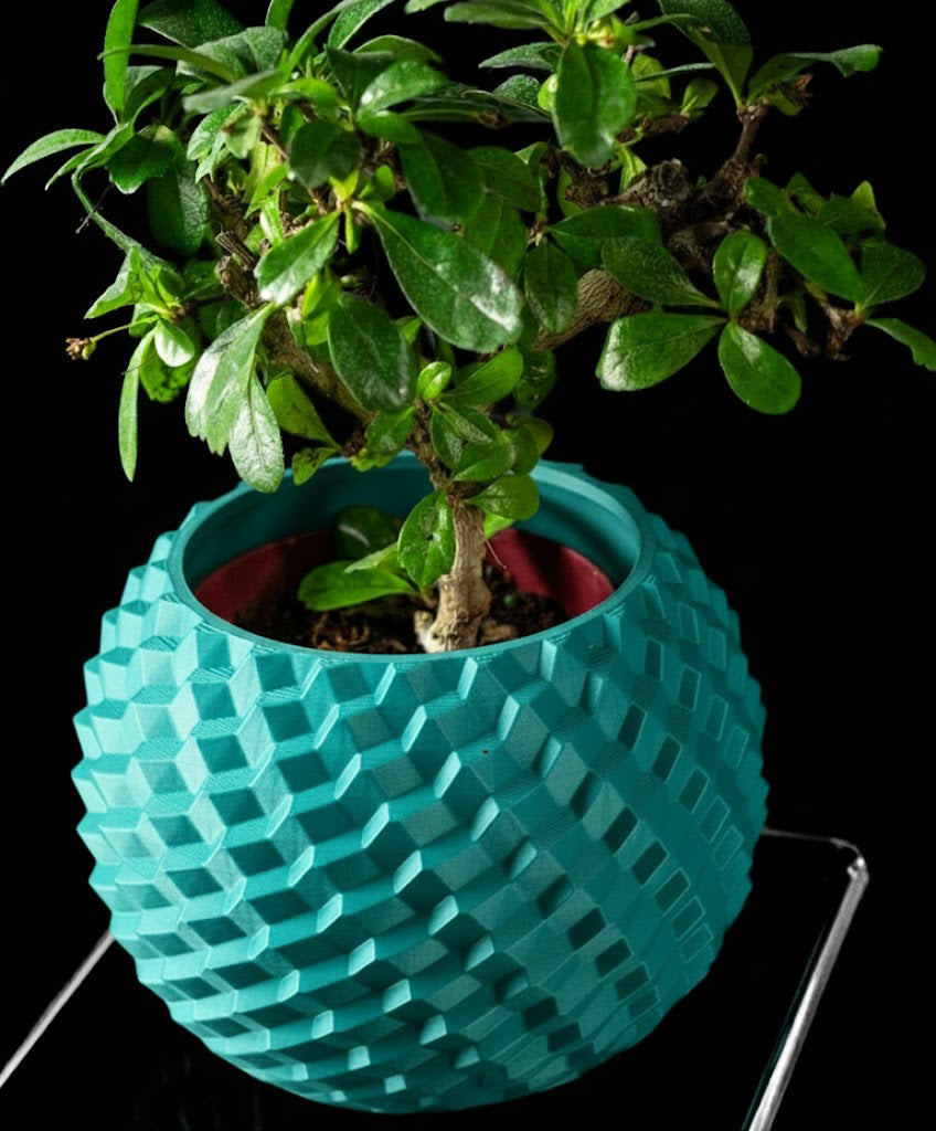 Cobble Planter Pot – Struktur trifft Stil im 3D-Design