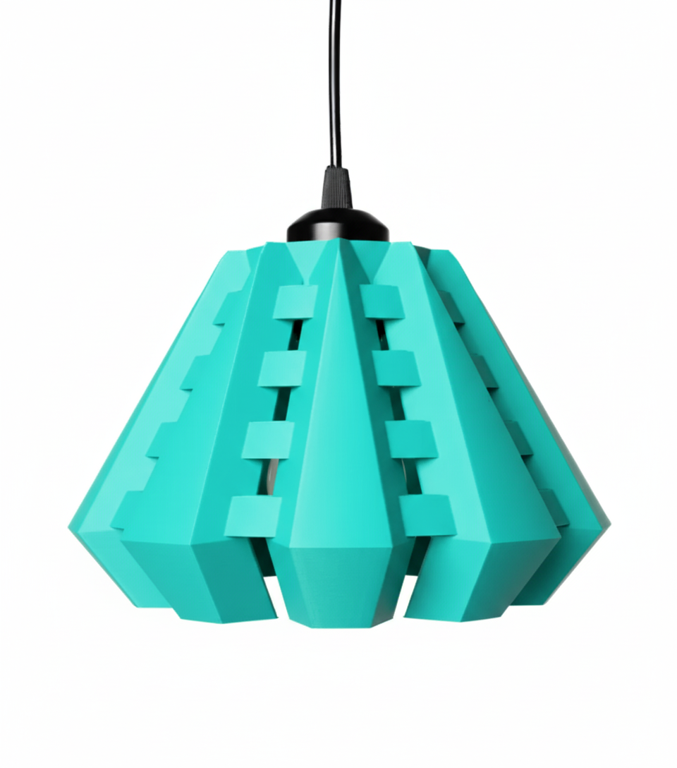 "Aniko" – Moderne 3D-gedruckte Pendelleuchte