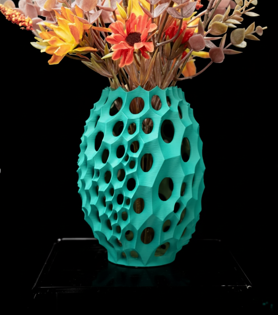 Vase "Virus 2.0" – Futuristische Kunst in organischer Form