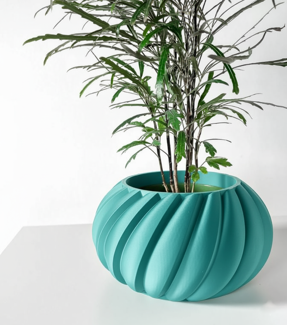 Oro 3D Pflanztopf – Dynamische Form trifft modernes Design